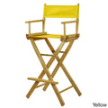 30-Inch Director's Chair with Natural Frame