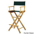 30-Inch Director's Chair with Natural Frame