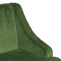 Porch & Den Lyric Velvet Swoop Arm Accent Chair" could be rewritten as "Lyric Velvet Swoop Arm Accent Chair by Porch & Den.