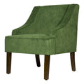 Porch & Den Lyric Velvet Swoop Arm Accent Chair" could be rewritten as "Lyric Velvet Swoop Arm Accent Chair by Porch & Den.