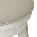 Distressed White 4-Piece Modern Farmhouse Flea Market Set