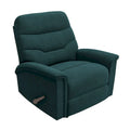 ProLounger Beck Space-Saving Medium Blue Microfiber Recliner