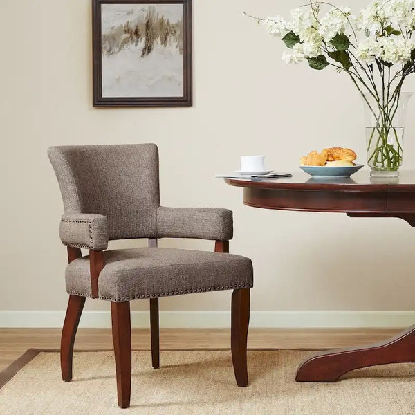 Dawson Arm Dining Chair by Madison Park