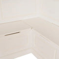 Josie White Corner Dining Nook