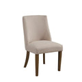 Alpine Furniture Kensington Pair of Upholstered Parson Chairs