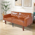 Convertible Memory Foam Futon Sofa Bed - Foldable Daybed Loveseat Sleeper