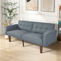 Convertible Memory Foam Futon Sofa Bed - Foldable Daybed Loveseat Sleeper