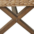 INK+IVY Seadrift Handcrafted Water Hyacinth Accent Bench