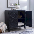 Chanters Solid Wood 2-Door Decorative Cabinet