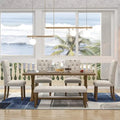 6-Piece Rustic Farmhouse Dining Set