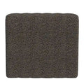 HomePop Contemporary Channel-Designed Ottoman