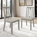 CraftPorch Modern Wooden Dining Chair Set (2 Pieces) - N/A