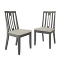 CraftPorch Modern Wooden Dining Chair Set (2 Pieces) - N/A