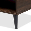 Baxton Studio Mid-Century Modern Brown Coffee Table