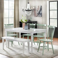 Set of 2 Venice Solid Wood Spindle Dining Chairs by Simple Living