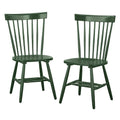 Set of 2 Venice Solid Wood Spindle Dining Chairs by Simple Living
