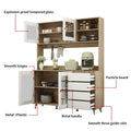 Multi-Functional Sideboard: Wine and Tea Cabinet, Kitchen Cupboard, Buffet Storage