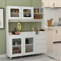Multi-Functional Sideboard: Wine and Tea Cabinet, Kitchen Cupboard, Buffet Storage