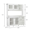 Multi-Functional Sideboard: Wine and Tea Cabinet, Kitchen Cupboard, Buffet Storage