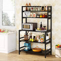 5-Tier Kitchen Baker's Rack with Storage - Microwave Oven Cart