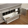 60-Inch Mora Glam Wood Buffet and Sideboard by Furniture of America