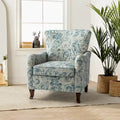 HULALA HOME Samouel Contemporary Floral Wingback Armchair