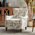 HULALA HOME Samouel Contemporary Floral Wingback Armchair