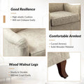 HULALA HOME Samouel Contemporary Floral Wingback Armchair