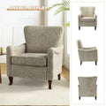 HULALA HOME Samouel Contemporary Floral Wingback Armchair