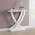 Newport Criss-Cross Console Table by Convenience Concepts