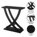 Newport Criss-Cross Console Table by Convenience Concepts