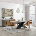 Classic Home Durant 84-Inch Dining Table - Dimensions: 84W x 43D x 30H
