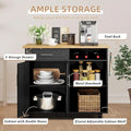 Futzca Kitchen Island Cart with Storage Cabinet and Drawers - Not Applicable