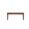 Solid Wood Dining Bench in Shaker Style