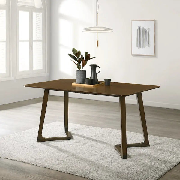 CraftPorch Retro-Inspired Mid-Century Dining Table