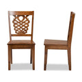 Gervais Modern Transitional 2-Piece Dining Chair Set