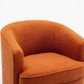 SEYNAR Contemporary Boucle Upholstered 360° Swivel Accent Chairs - Set of 2