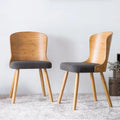 Set of 2 Mid-Century Modern Dining Chairs by Corvus Calvados