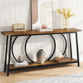 70.9-Inch Extra Long Narrow Console Table with Storage for Sofa or Couch