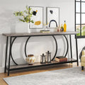 70.9-Inch Extra Long Narrow Console Table with Storage for Sofa or Couch