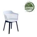 Porthos Home Palmer Set of 2 Dining Chairs with Plastic Shell and Legs