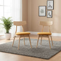 Set of 2 Cadiz Dining Chairs in Solid Beechwood by Simple Living