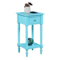 Khloe French Country Accent Table with Shelf and Drawer by Convenience Concepts