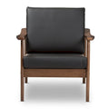Baxton Studio Mid-Century Modern Lounge Chair