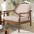 Baxton Studio Mid-Century Modern Lounge Chair