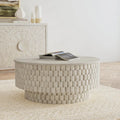 Norwood 40-Inch Round Coffee Table by Classic Home