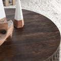 Norwood 40-Inch Round Coffee Table by Classic Home