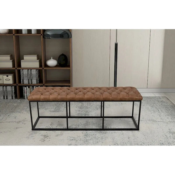 Carbon Loft DeAngelo Faux Leather Accent Bench