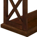 Coventry Console Table with Shelves by Convenience Concepts