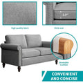 Mixoy Contemporary Loveseat Sofa